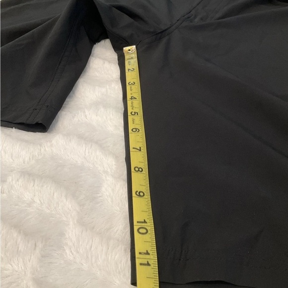 OP Shorts Mens OpFlex 4 Way Stretch Black Tie Front Rainbow Zipper Size 34 - Picture 8 of 8